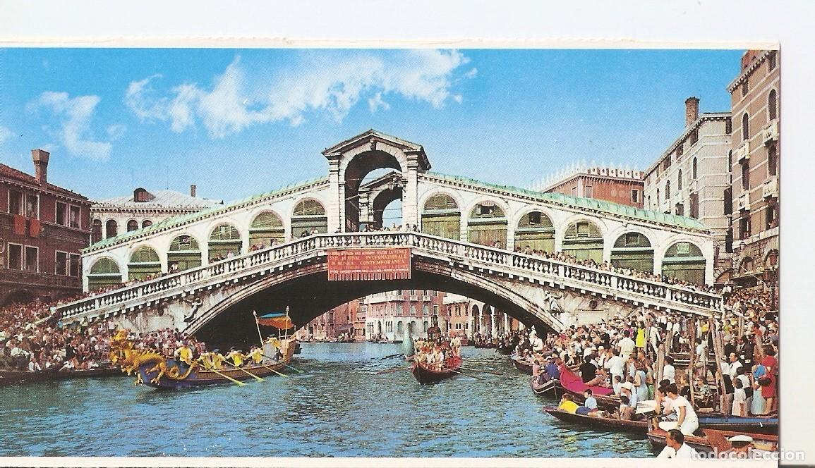 Postcards: Postal 038279 : Venecia. The Rialto Bridge - Varios