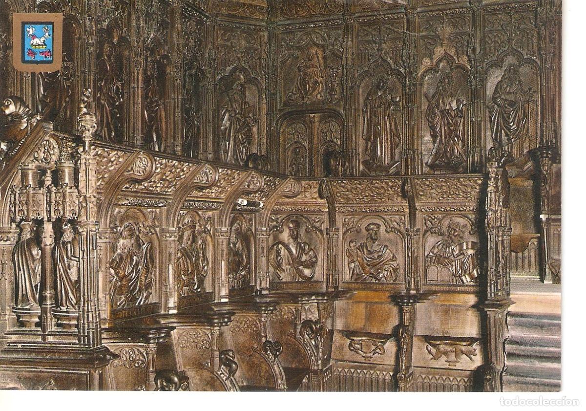Cartoline: Postal 038367 : Zamora Catedral. Coro (Detalle) - Varios