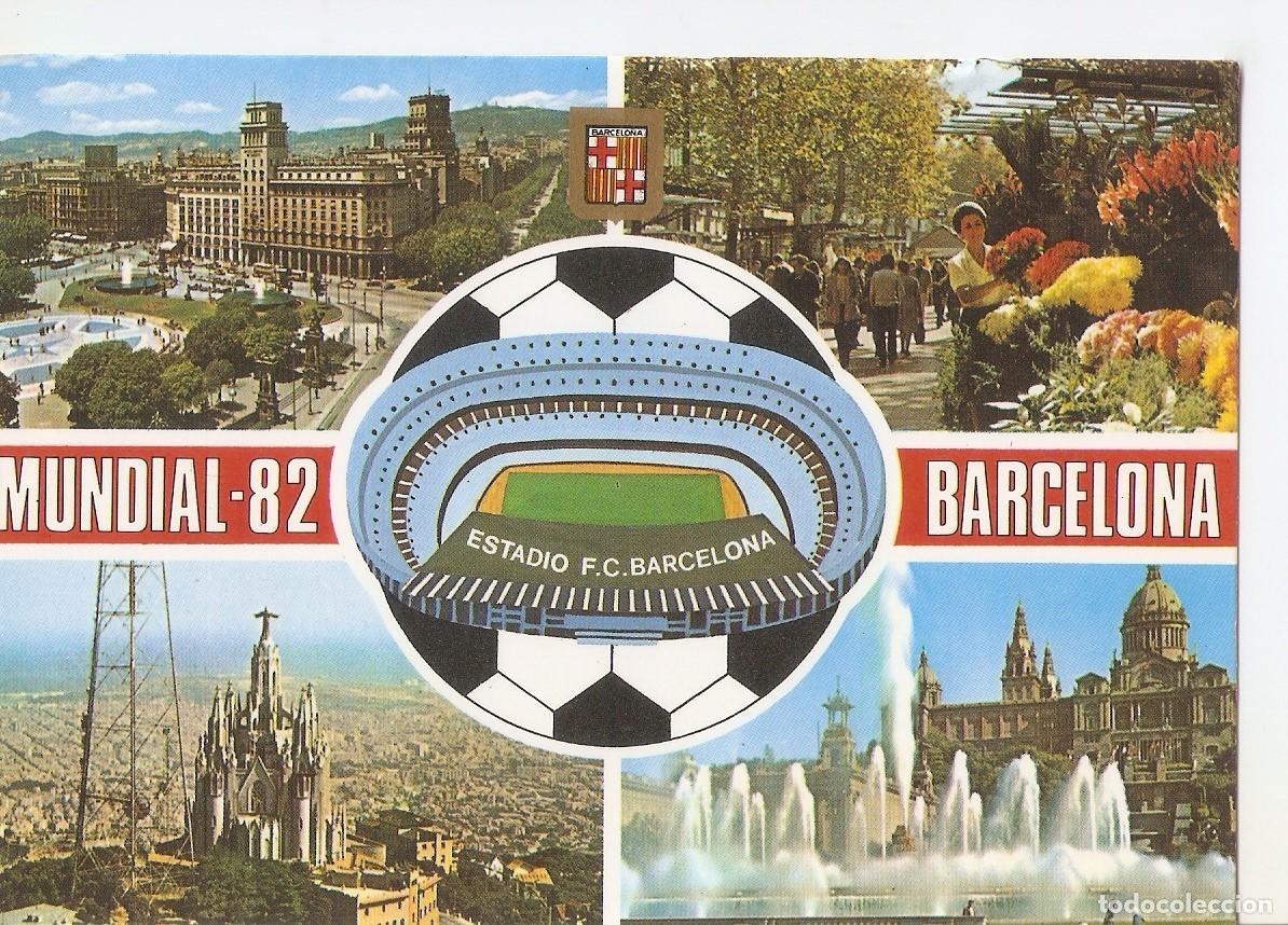 Cartoline: Postal 038455 : Mundial 82 Barcelona (Espa&ntilde;a) - Varios
