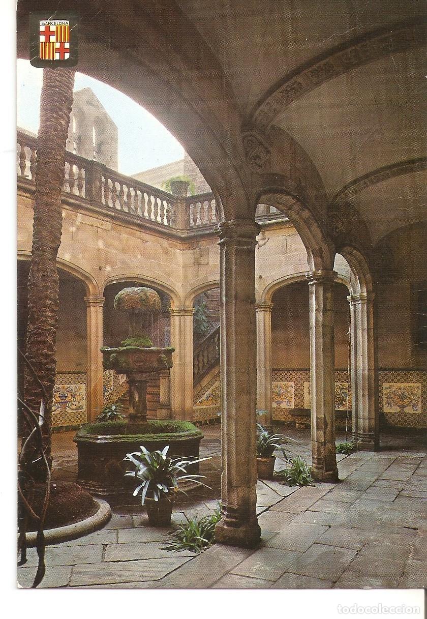 Cartoline: Postal 038381 : Barcelona. Barrio Gotico. Patio de la Casa del Arcediano - Varios