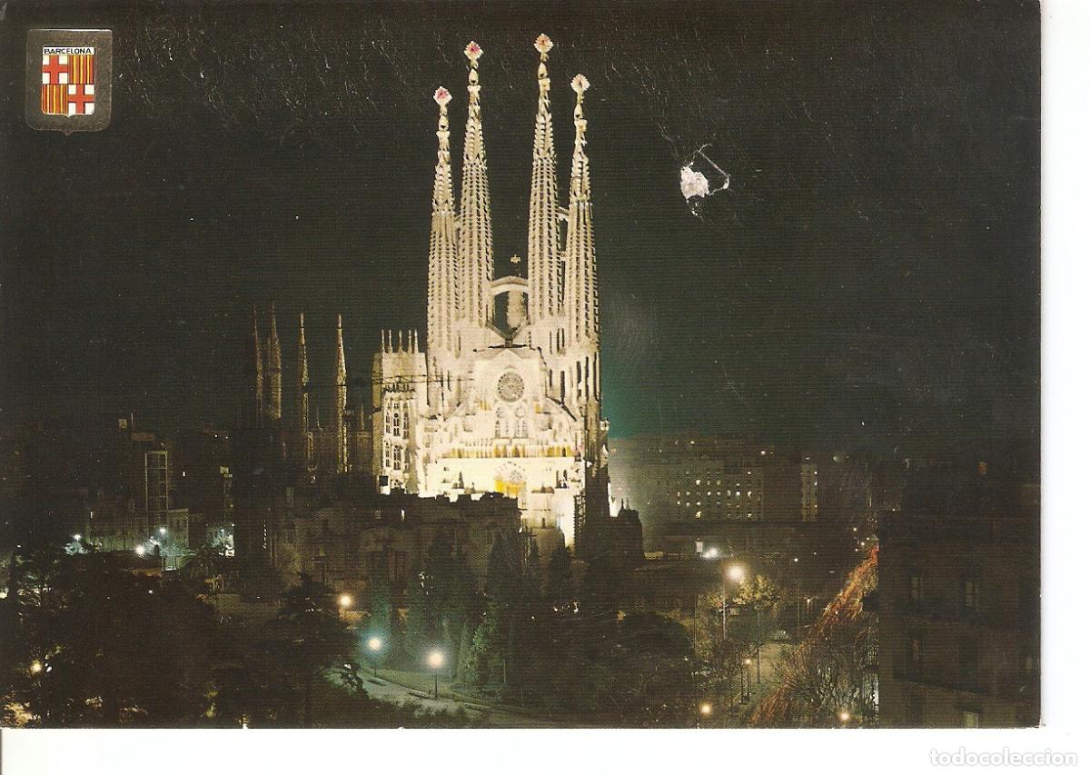 Postales: Postal 038394 : Barcelona. Templo de la Sagrada Familia (Gaudi) - Varios