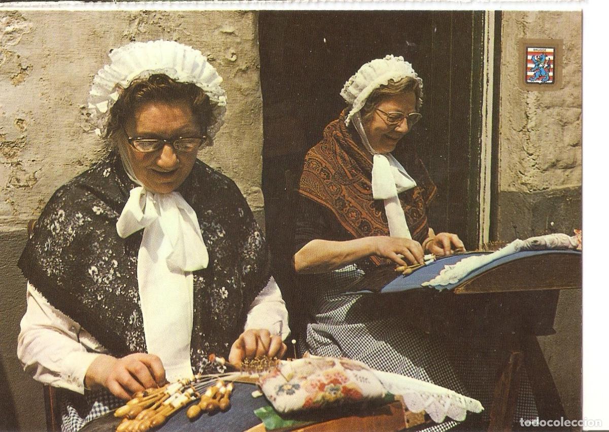 Cartoline: Postal 038557 : Brugge. Lacemakers - Varios