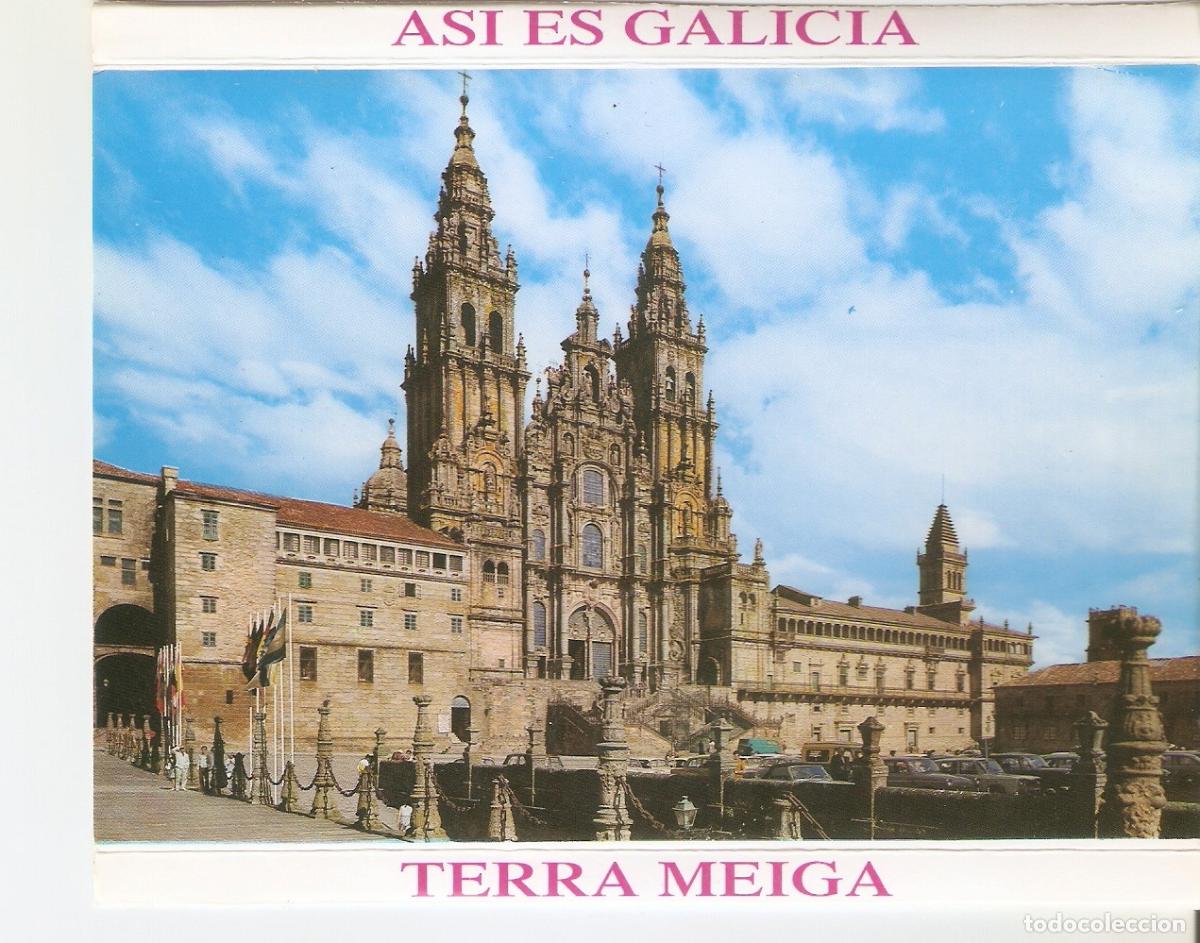 Postales: Postal 038587 : Santiago de Compostela. Catedral. Fachada del Obradoiro (siglo XVIII) - Varios