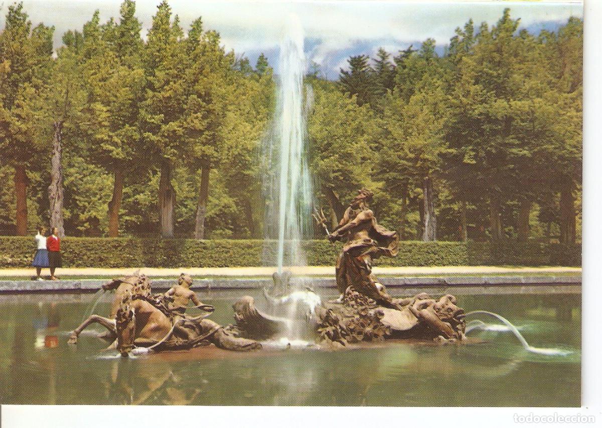 Postkarten: Postal 038741 : La Granja de San Ildefonso (Segovia). Fuente La Carrera de Caballos - Varios