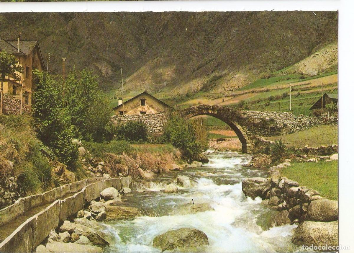 Cartoline: Postal 038763 : Espot (Pirineo Catalan). Puente Romanico - Varios