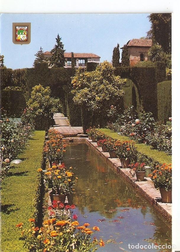 Postales: Postal 038861 : Granada. Generalife. Jardines - Varios - Foto 1