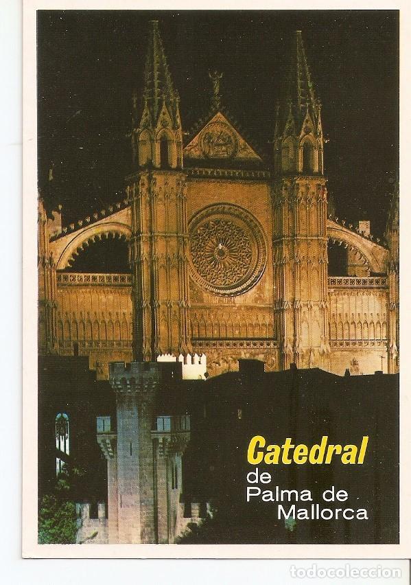Postales: Postal 039027 : Mallorca (Baleares) Espa&ntilde;a. Palma.la Catedral (Siglo XIII) - Varios