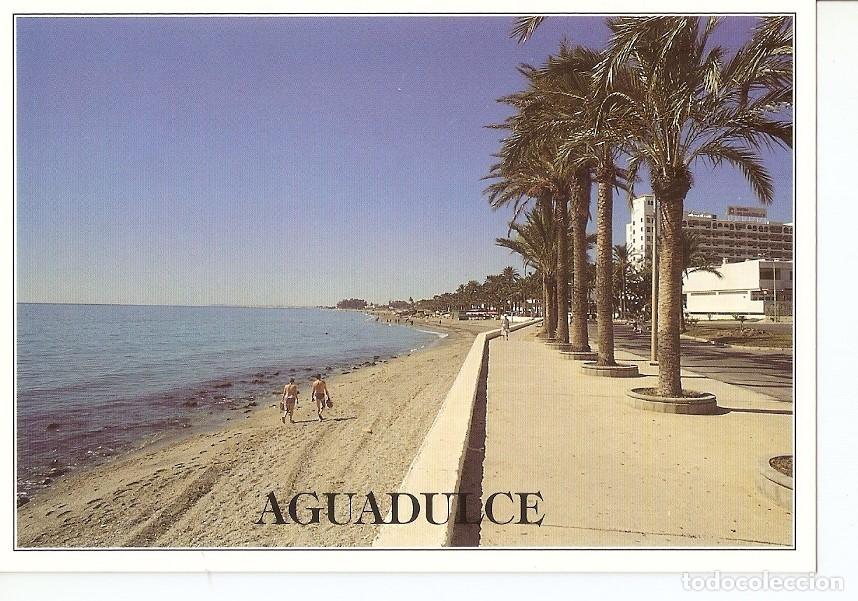 Postcards: Postal 039188 : Aguadulce. Paseo Maritimo y Playa - Varios