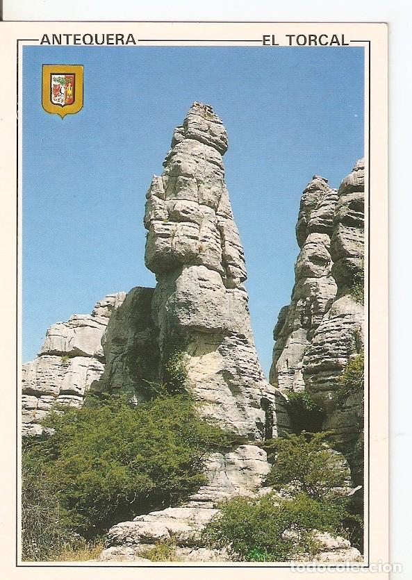 Postais: Postal 039386 : Antequera (Malaga). Piedras de El Torcal - Varios