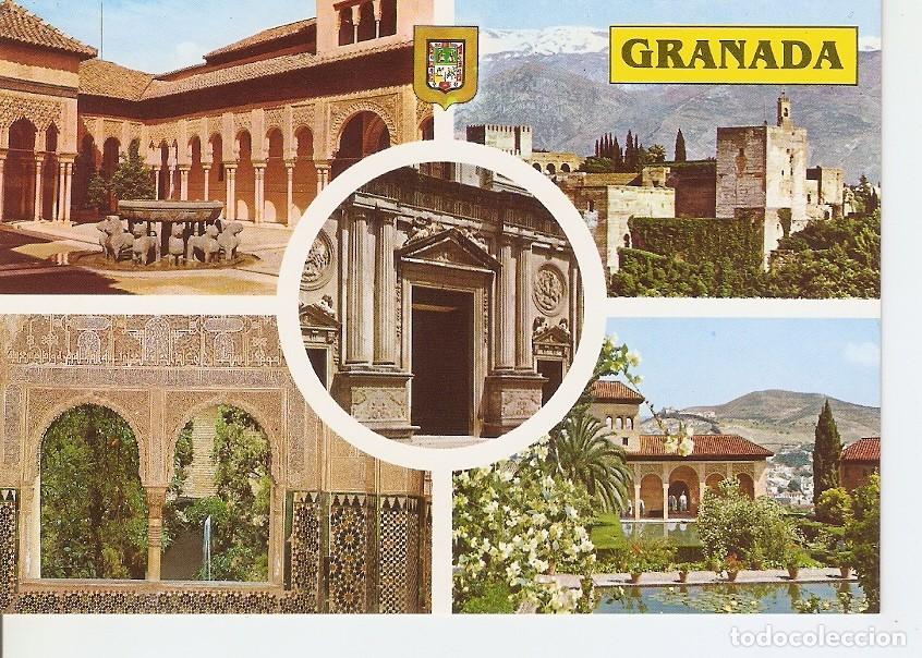 Postales: Postal 039593 : Granada. Diversos aspectos - Varios - Foto 1
