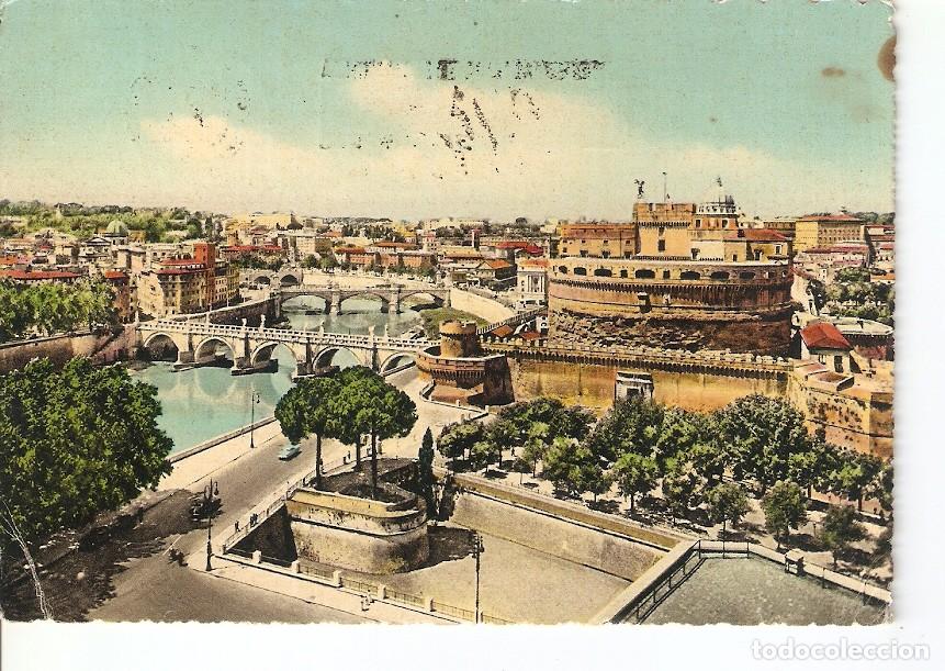 Postais: Postal 039679 : Roma. Vista general . Tevere y el Castillo de San Angelo - Varios