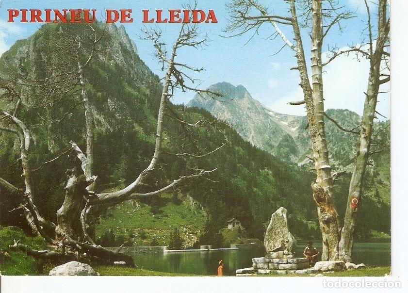 Postais: Postal 040163 : Espot (Lerida). Lago de San Mauricio - Varios