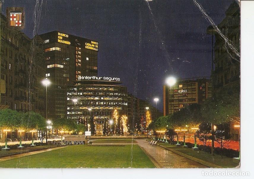 Postkarten: Postal 040424 : Barcelona. Avenida General Goded y Plaza Calvo Sotelo - Varios