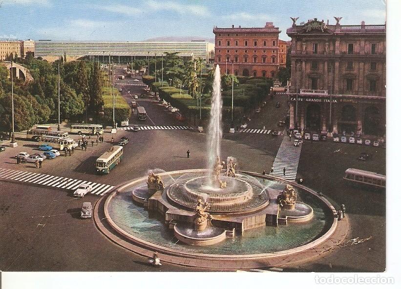 Postcards: Postal 040434 : Roma. Place Esedra - Varios