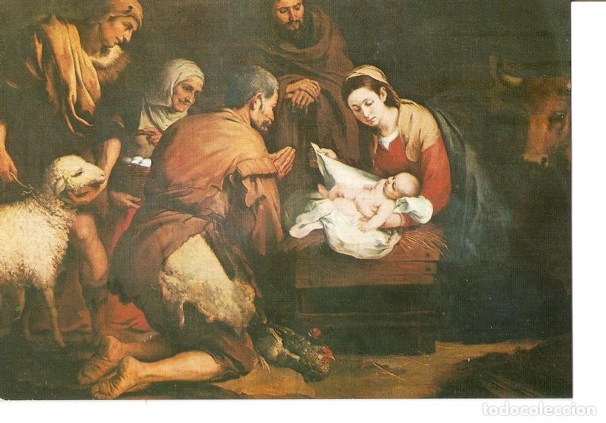 Postkarten: Postal 040883 : Museo del Prado. Madrid. Adoracion de los Pastores. Murillo - Varios