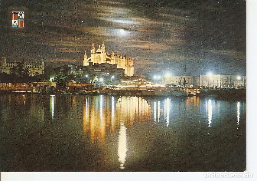 Cartoline: Postal 040913 : Mallorca. Palma. Vista nocturna - Varios