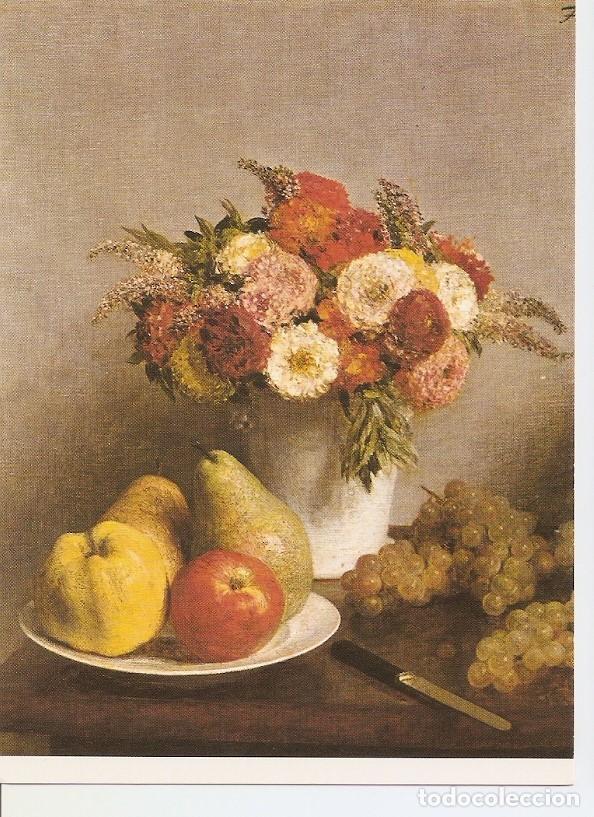 Cartoline: Postal 041303 : Henri Fantin-Latour Flowers and Fruits 1865. paris musee dOrsay - Varios