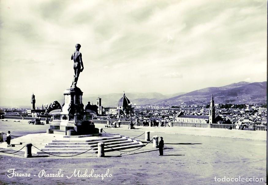 Cartes Postales: Postal 16300: Florence - La Place de Michel-Ange - Varios
