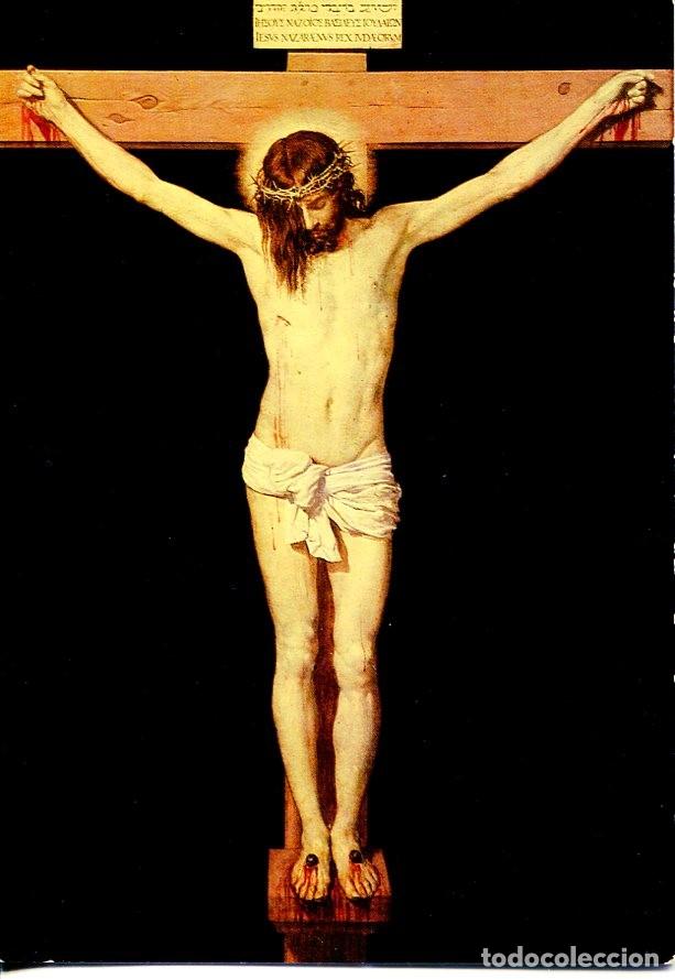 Postales: Postal 16400: VELAZQUEZ Pintura Cristo Crucificado - MUSEO DEL PRADO - Varios