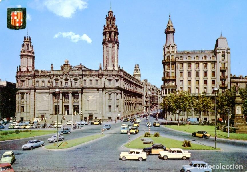 Cartoline: Postal 016703: BARCELONA - Plaza de Antonio Lopez Edificio Correos y telegrafos - Varios