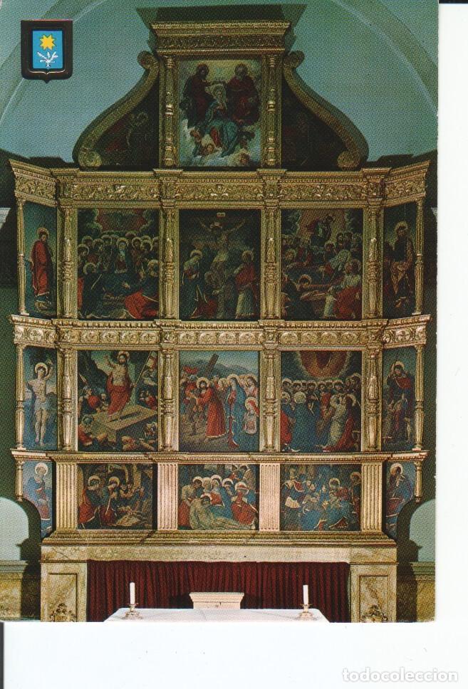 Postcards: Postal 016941: SANTA MARIA DEL MIRACLE - Retable gothique Siglo XVI - Varios