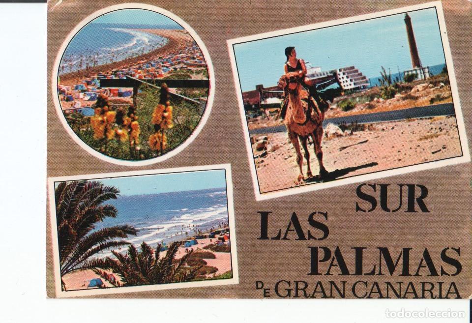 Postcards: Postal 017008: LAS PALMAS Gran Canaria - Sur de Las Palmas diferentes vistas - Varios