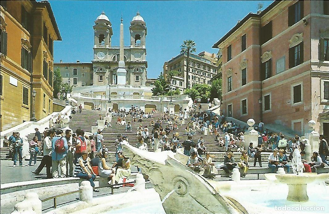 Postales: Postal 50059: ROMA - Plaza de Espa&ntilde;a