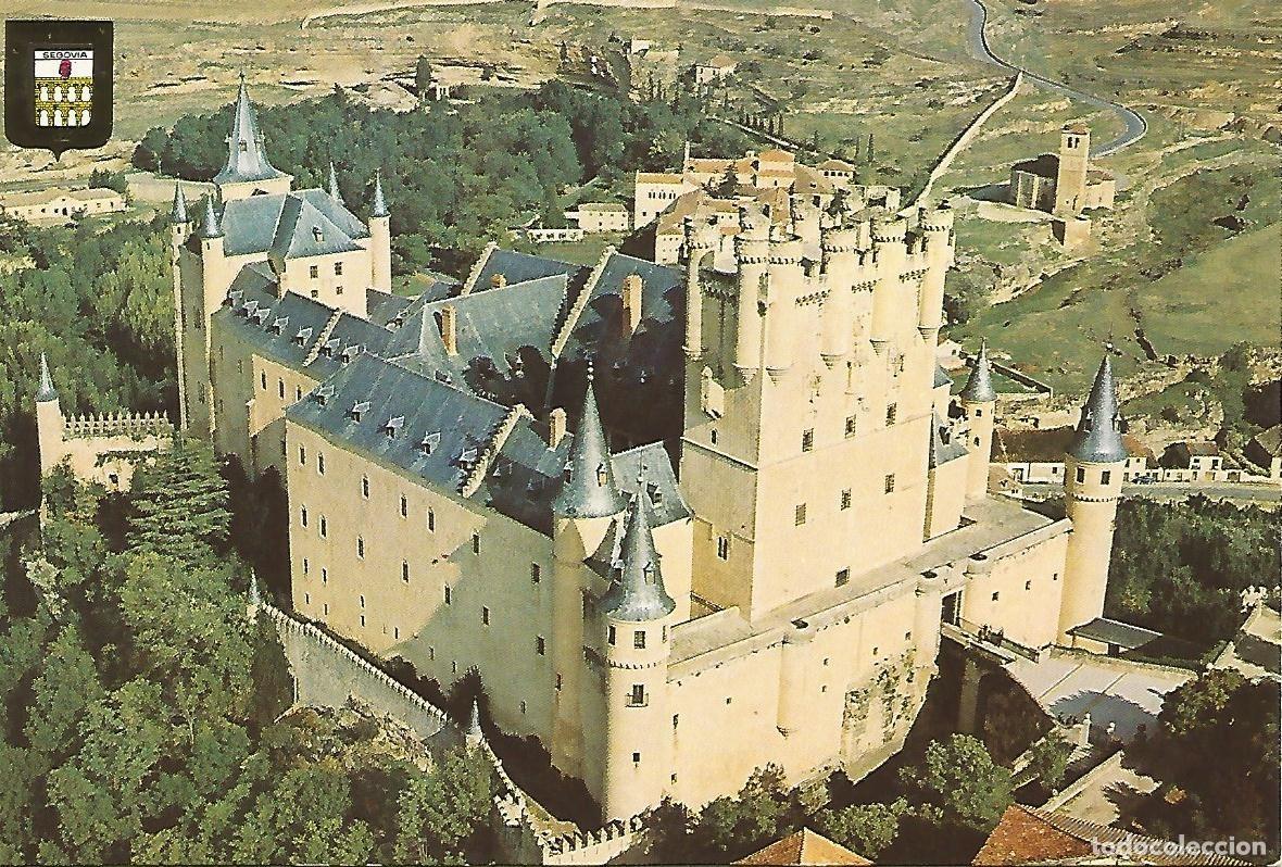 Postais: Postal 50142: SEGOVIA - Alcazar. Vista aerea