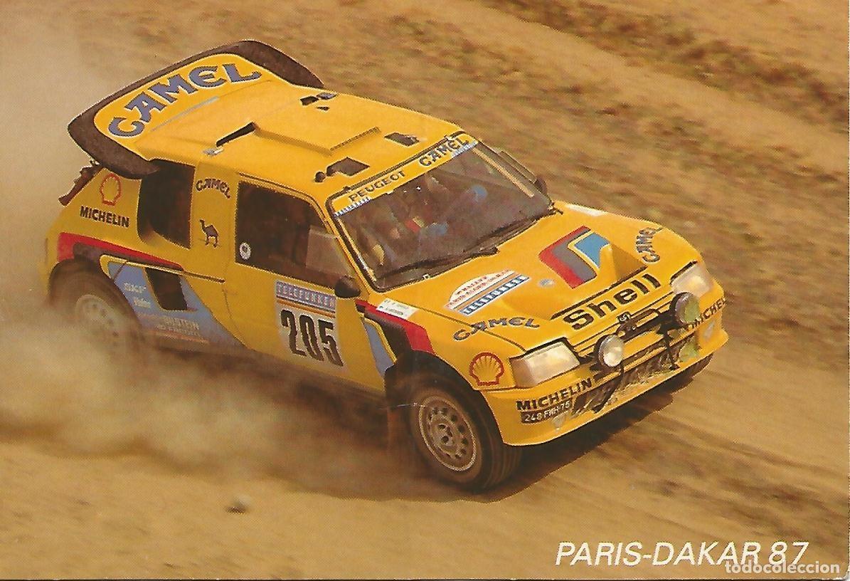Postkarten: Postal 50208: PARIS - DAKAR 1987