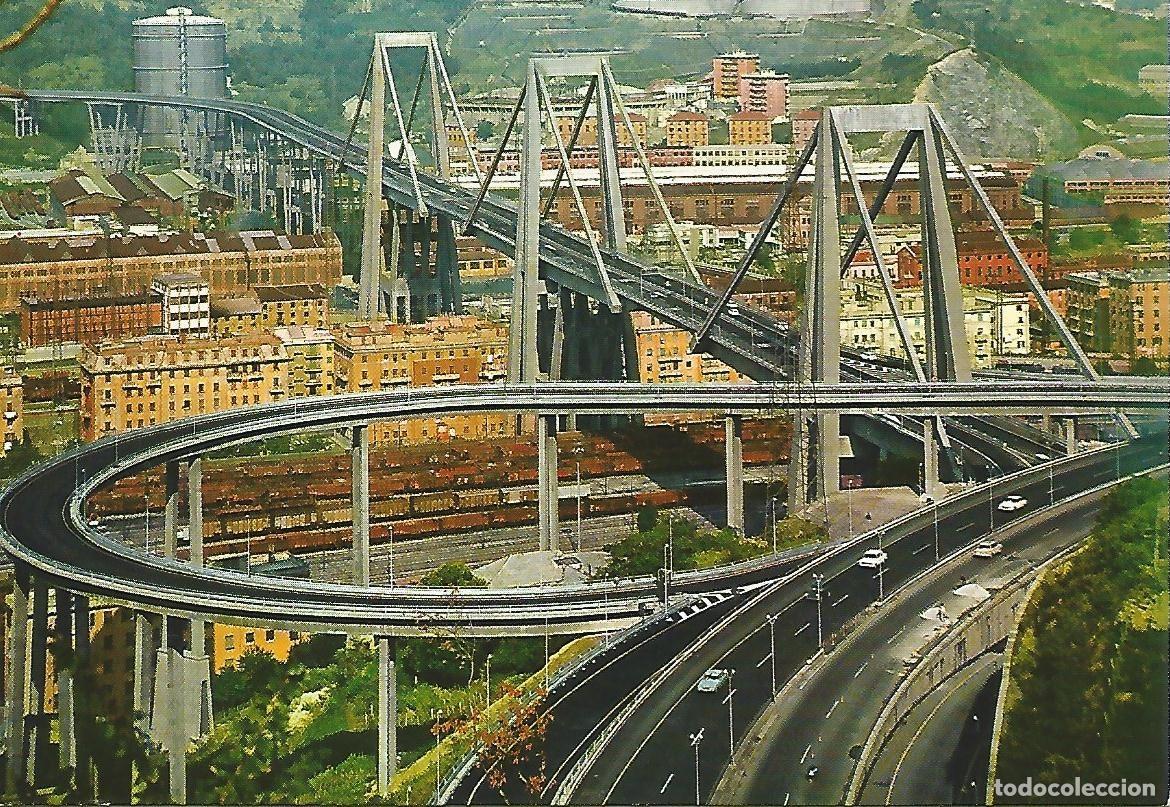 Postales: Postal 50234: GENOVA - Viaducto