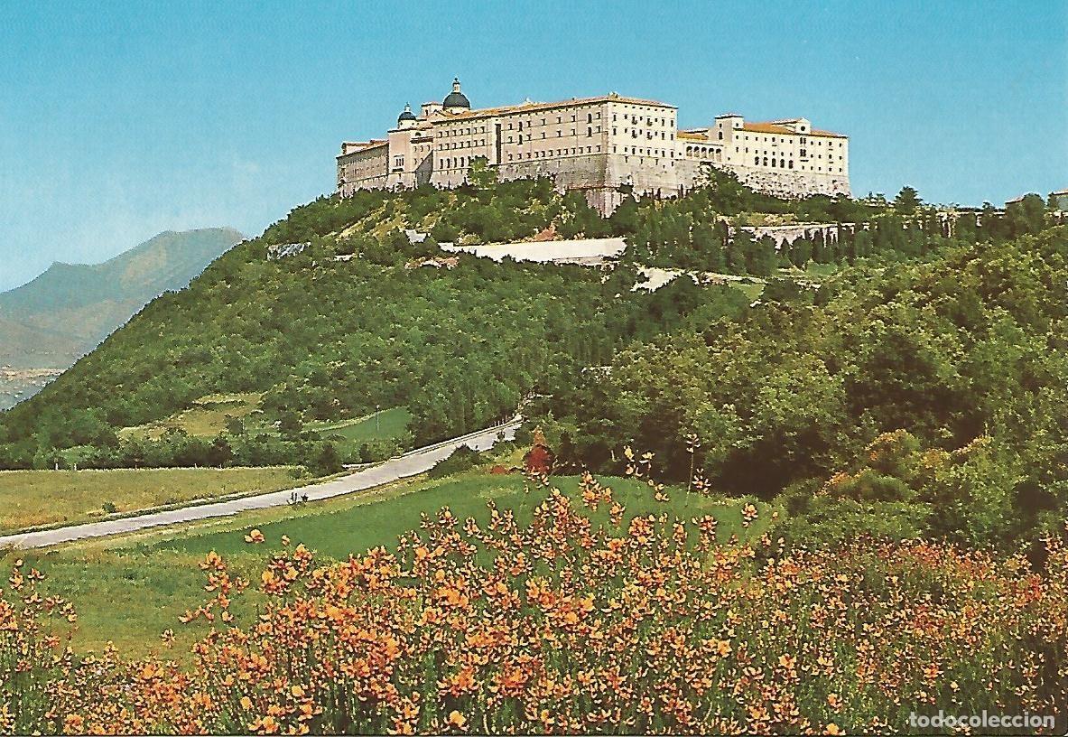 Postais: Postal 50285: ABADIA DE MONTECASSINO - Lado noroeste
