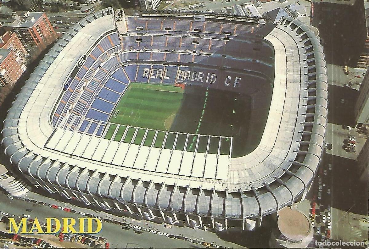 Postais: Postal 50583: MADRID - Estadio Santiago Bernabeu - Varios