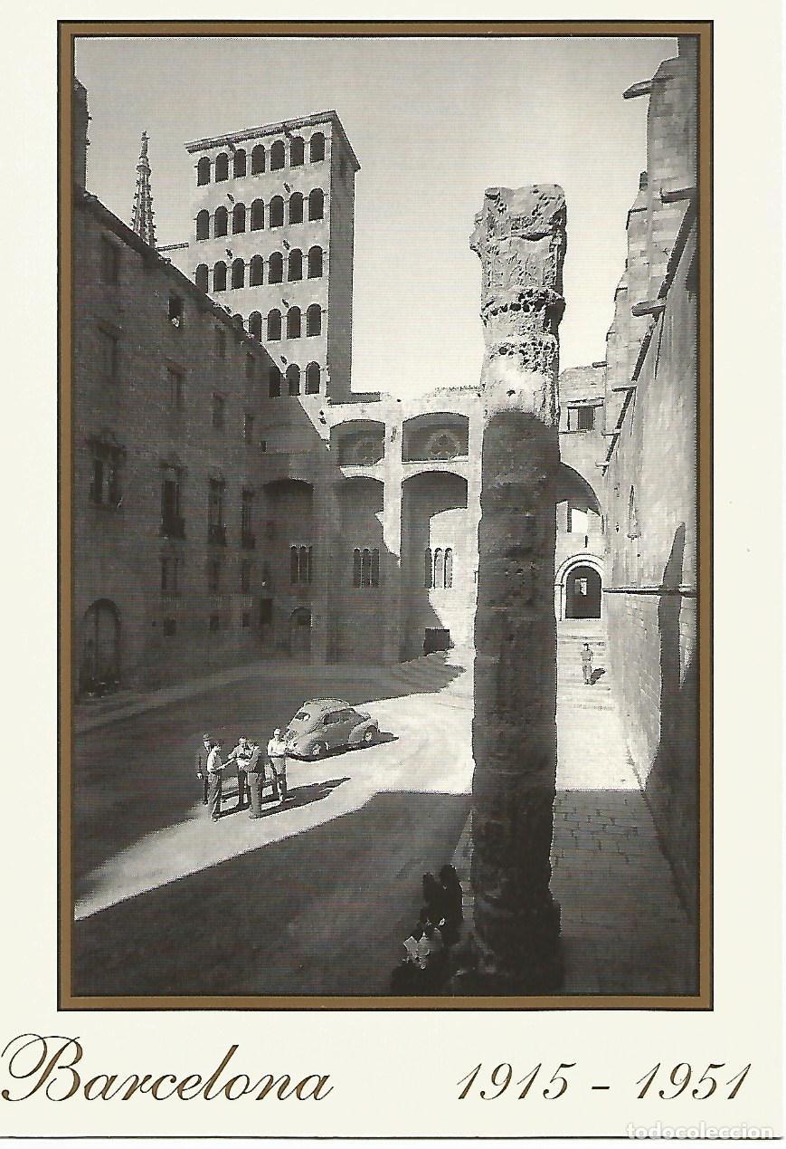 Postales: Postal 50884: BARCELONA - Plaza del Rey. 1915-1951 - Varios