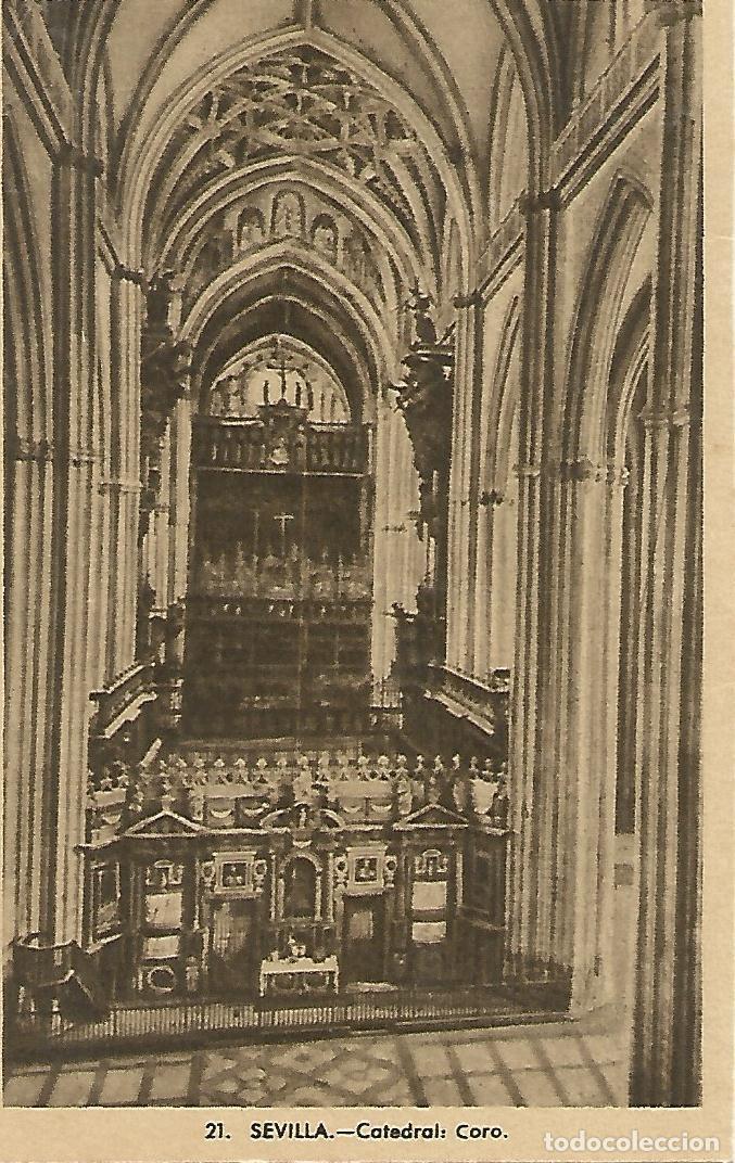 Cartoline: Postal 50823: SEVILLA - Coro de la Catedral - Varios