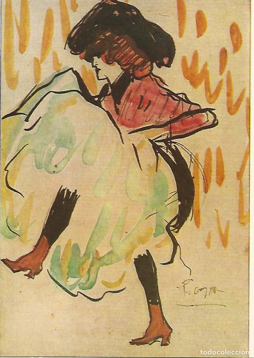 Postales: Postal 50922: PICASSO - Bailarina Can-Can - Varios