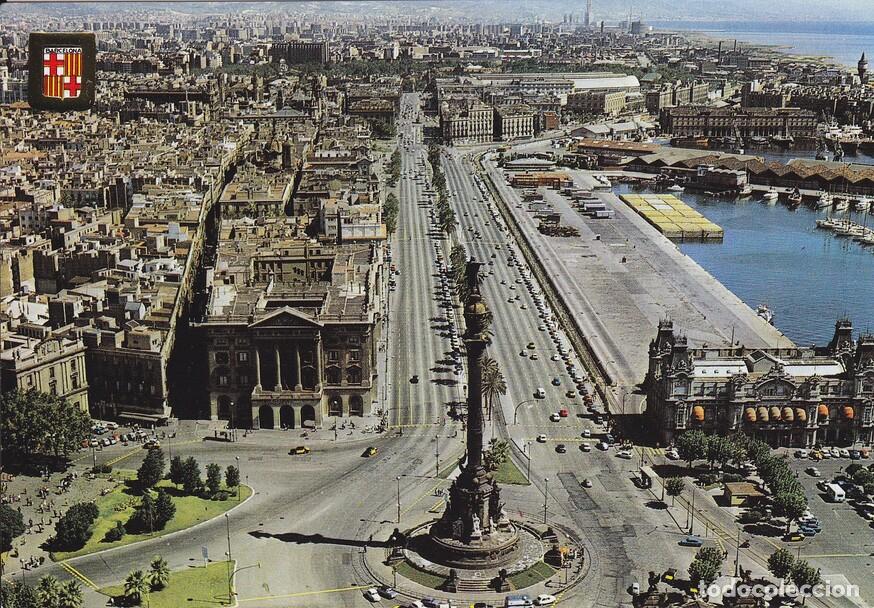 Postales: Postal 60129: monumento a Colon (Barcelona) - Varios