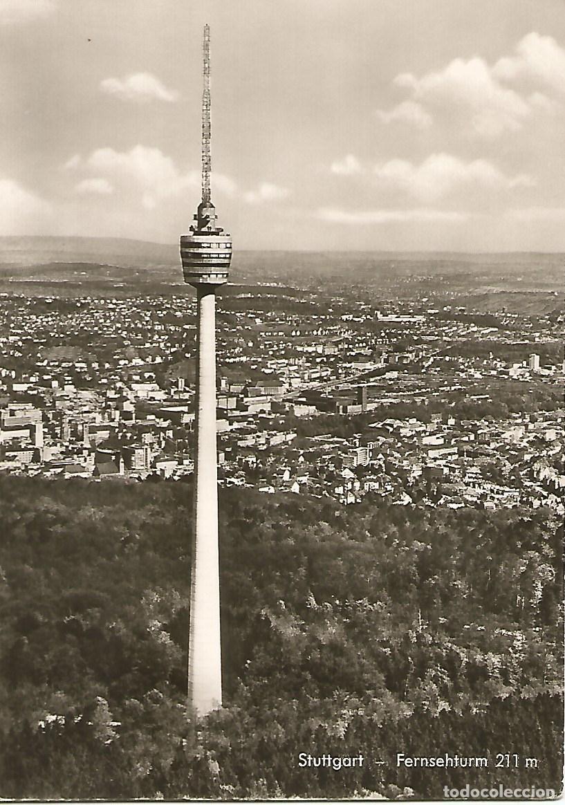 Postales: Postal 51289: STUTTGART - Fernsehturm - Varios - Foto 1