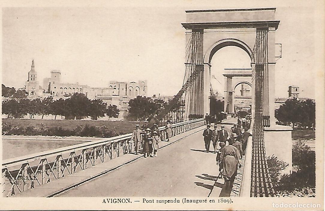 Postkarten: Postal 51489: AVIGNON -Puente del 1809 - Varios