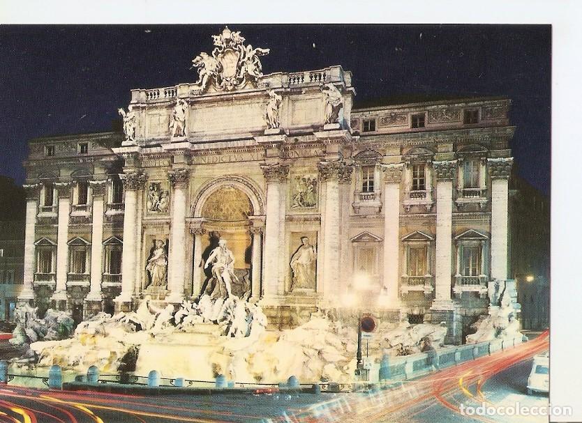Postkarten: Postal 041318 : Roma. Fontana di Trevi (notturno) - Varios