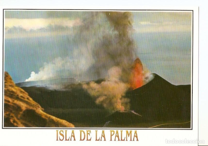 Cartoline: Postal 041477 : Isla de la Palma - Fuencaliente. Volcan de Teneguia - Erupcion 26-X-71 - Varios