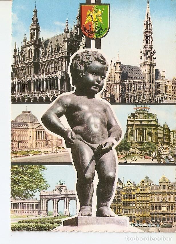 Postais: Postal 041395 : Souvenir de Bruxelles - Varios