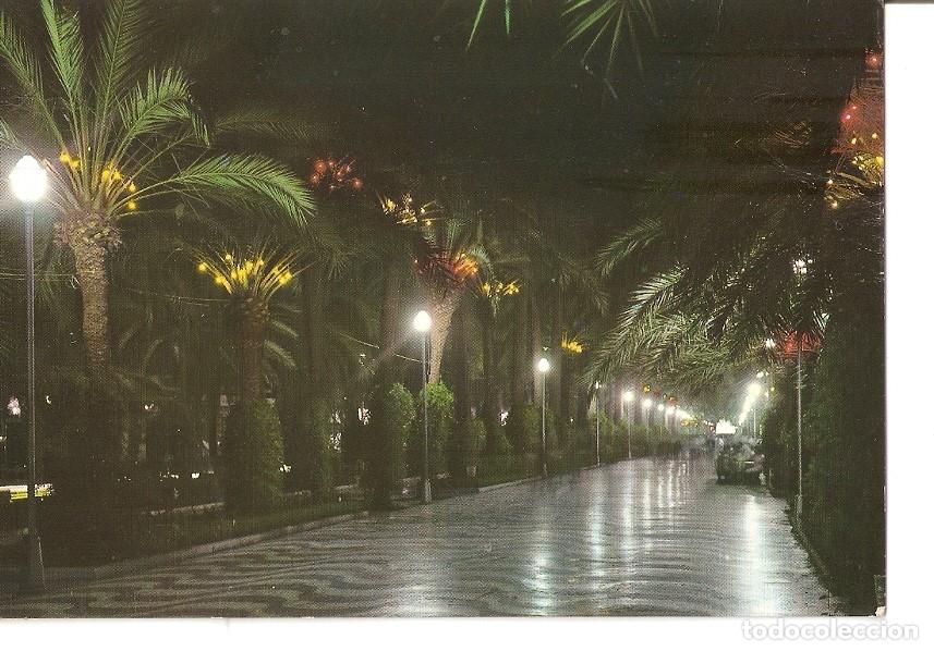 Postcards: Postal 041662 : Alicante. Explanada de Espa&ntilde;a. Aspecto nocturno - Varios