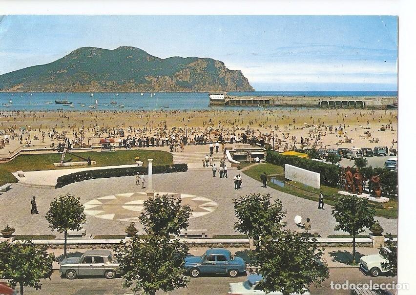 Postales: Postal 042558 : Laredo. Jardines de Elorza y Playa - Varios