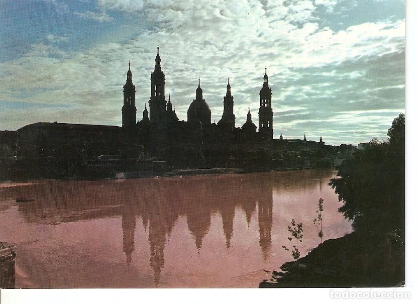 Postales: Postal 043175 : Zaragoza. Basilica del Pilar. Contraluz - Varios