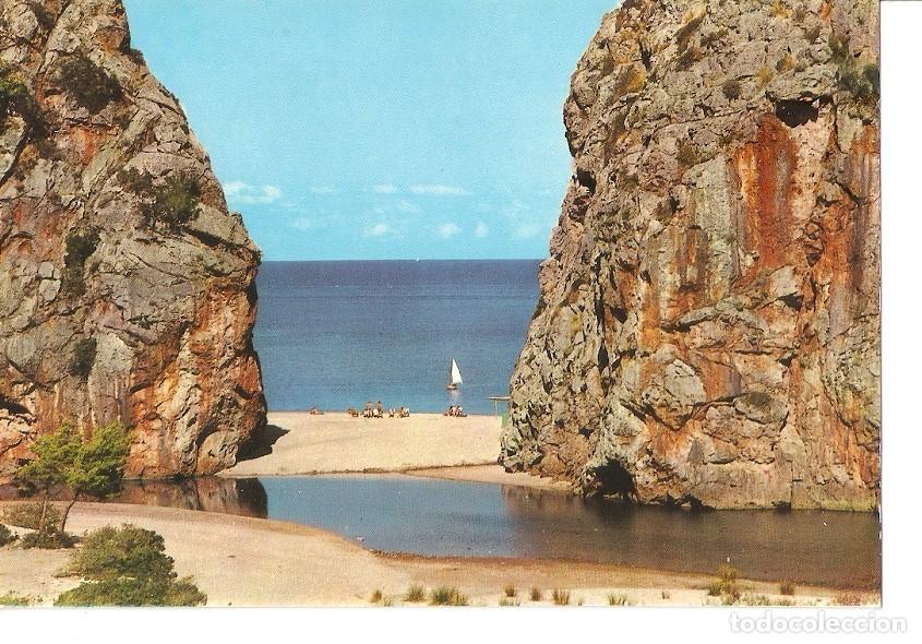 Cartoline: Postal 043415 : Mallorca. Desembocadura y playa del Torrente de Pareis - Varios