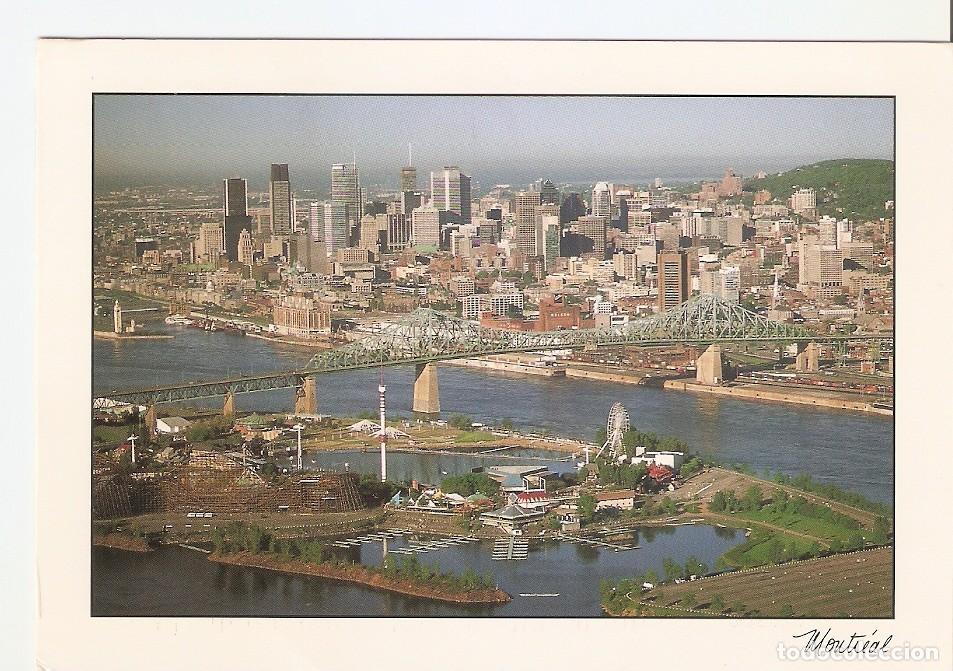 Cartoline: Postal 043870 : Montreal. La Ronde le Pont Jacques-Cartier et le Centre-Ville - Varios