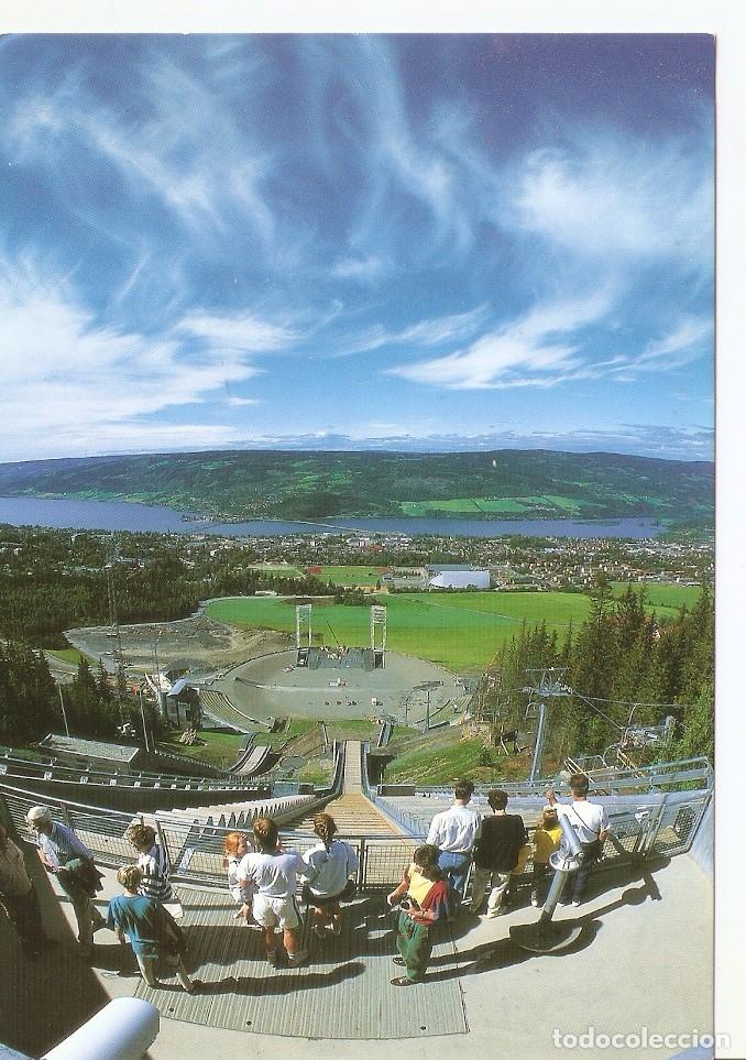 Postales: Postal 043898 : Norway: Lysg&aring;rdsbakkene Ski Jumping Area - Varios