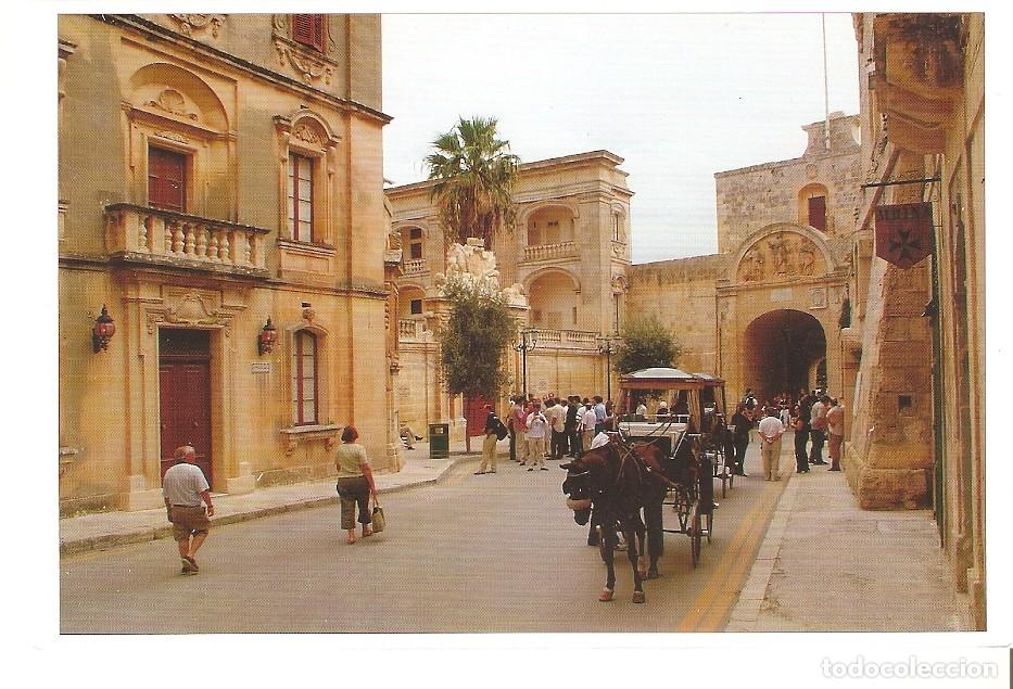 Postkarten: Postal 044031 : La plaza detras de la Puerta Principal S. XVIII - Malta - Varios