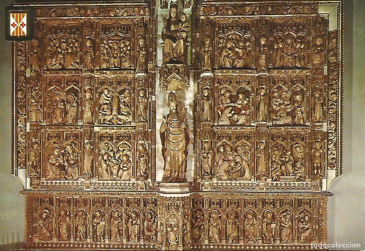 Cartoline: Postal 51603: VIC - Retablo en alabastro de la Catedral - Varios