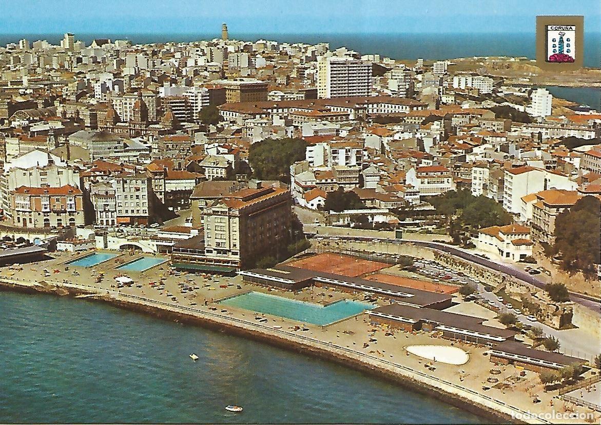 Cartes Postales: Postal 52384: LA CORU&Ntilde;A - Vista aerea - Varios